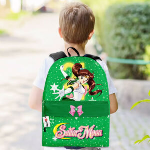Sailor Jupiter Backpack Custom Makoto Kino Sailor Anime Bag 5