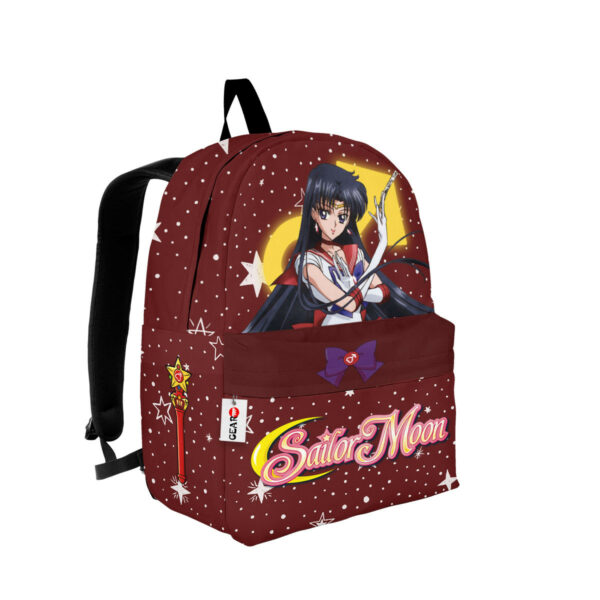 Sailor Mars Backpack Custom Rei Hino Sailor Anime Bag for Otaku 2