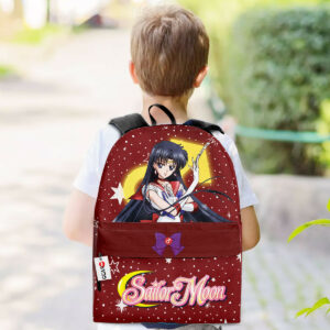 Sailor Mars Backpack Custom Rei Hino Sailor Anime Bag for Otaku 5