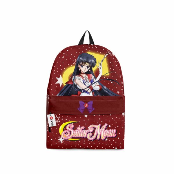 Sailor Mars Backpack Custom Rei Hino Sailor Anime Bag for Otaku 1