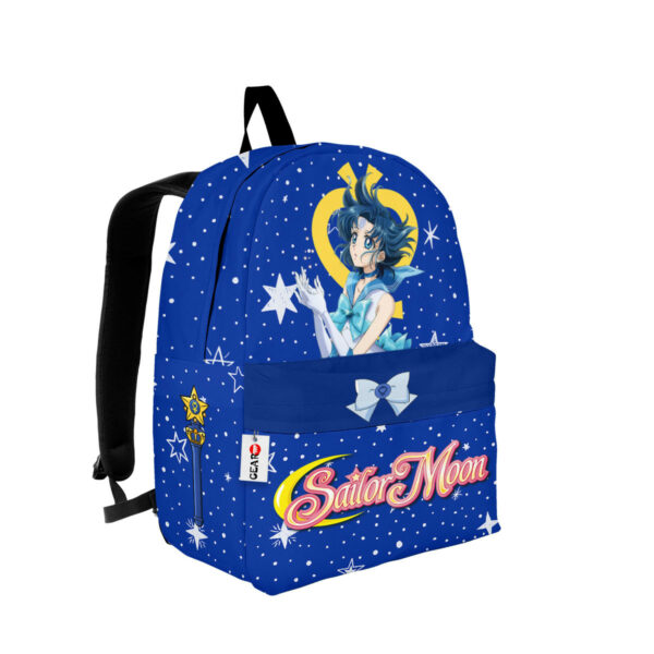 Sailor Mercury Backpack Custom Ami Mizuno Sailor Anime Bag for Otaku 2