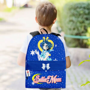 Sailor Mercury Backpack Custom Ami Mizuno Sailor Anime Bag for Otaku 5