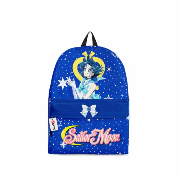 Sailor Mercury Backpack Custom Ami Mizuno Sailor Anime Bag for Otaku 1