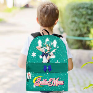 Sailor Neptune Backpack Custom Michiru Kaiou Sailor Anime Bag for Otaku 5