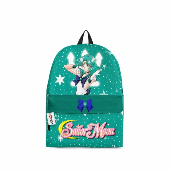 Sailor Neptune Backpack Custom Michiru Kaiou Sailor Anime Bag for Otaku 1