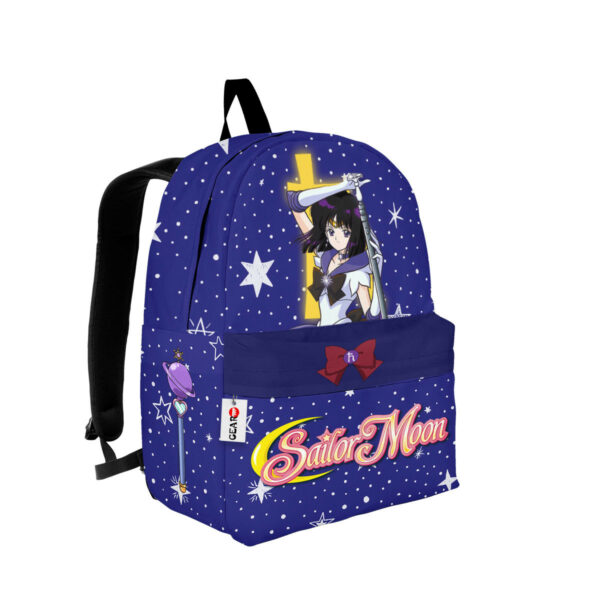 Sailor Saturn Backpack Custom Hotaru Tomoe Anime Bag for Otaku 2