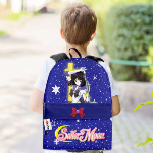 Sailor Saturn Backpack Custom Hotaru Tomoe Anime Bag for Otaku 5