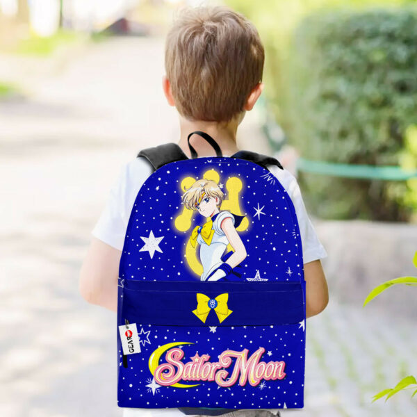 Sailor Uranus Backpack Custom Haruka Tenou Anime Bag for Otaku 3