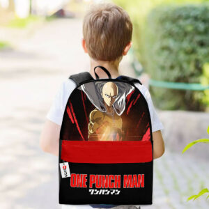 Saitama Backpack Custom Anime OPM Bag Gifts for Otaku 5