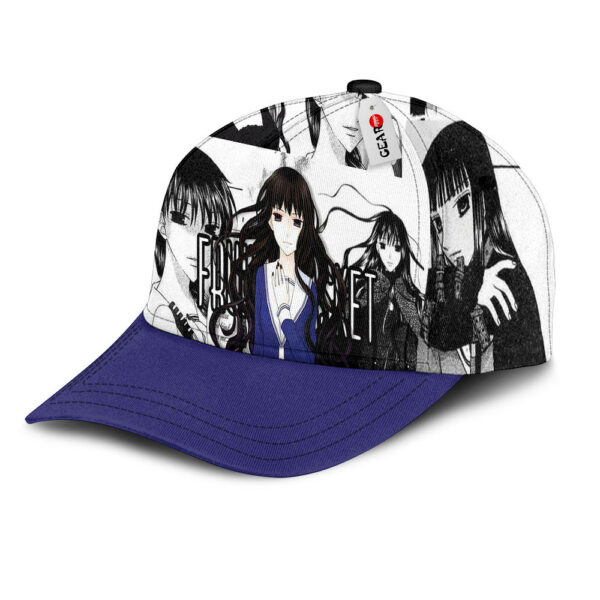 Saki Hanajima Baseball Cap Fruits Basket Custom Anime Hat Mix Manga 2