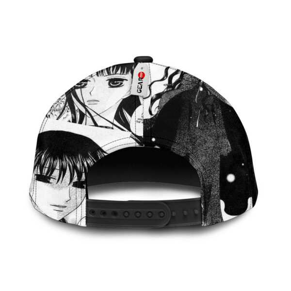 Saki Hanajima Baseball Cap Fruits Basket Custom Anime Hat Mix Manga 4