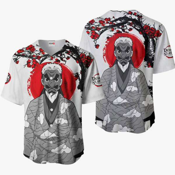Sakonji Urokodaki Jersey Shirt Custom Kimetsu Anime Merch Clothes Japan Style 1