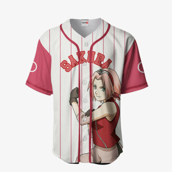 Sakura Haruno Jersey Shirt Custom Anime Merch Clothes for Otaku 2