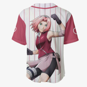 Sakura Haruno Jersey Shirt Custom Anime Merch Clothes for Otaku 5