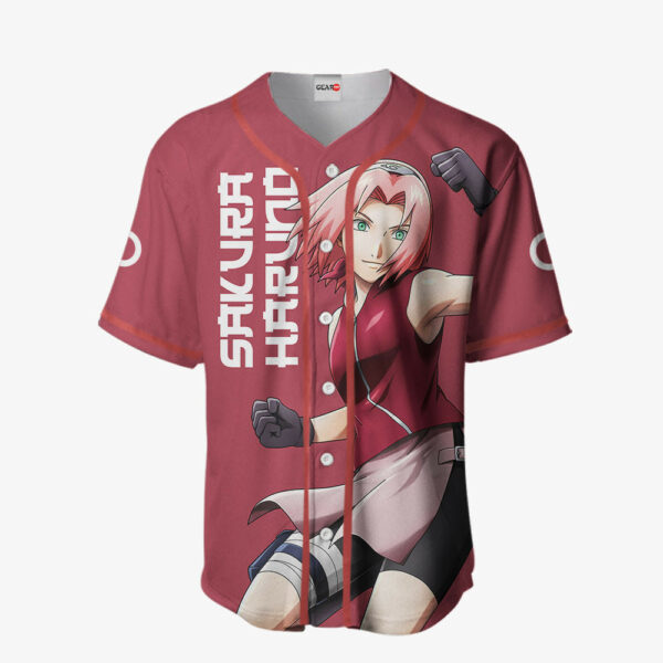 Sakura Haruno Jersey Shirt Custom NRT Anime Merch Clothes 2