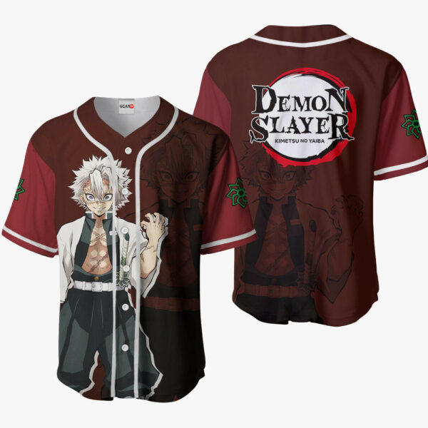 Sanemi Shinazugawa Jersey Shirt Custom Kimetsu Anime Merch Clothes 1