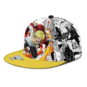 Sanji Snapback Hat Custom One Piece Anime Hat Mix Manga 6