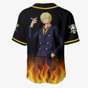 Sanji Vinsmoke Jersey Shirt Custom OP Anime Merch Clothes 5