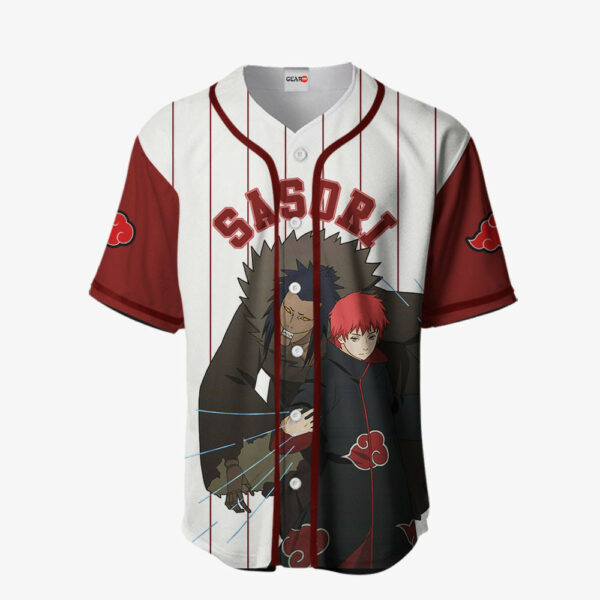Sasori Jersey Shirt Akatsuki Custom Anime Merch Clothes Sport Style 2