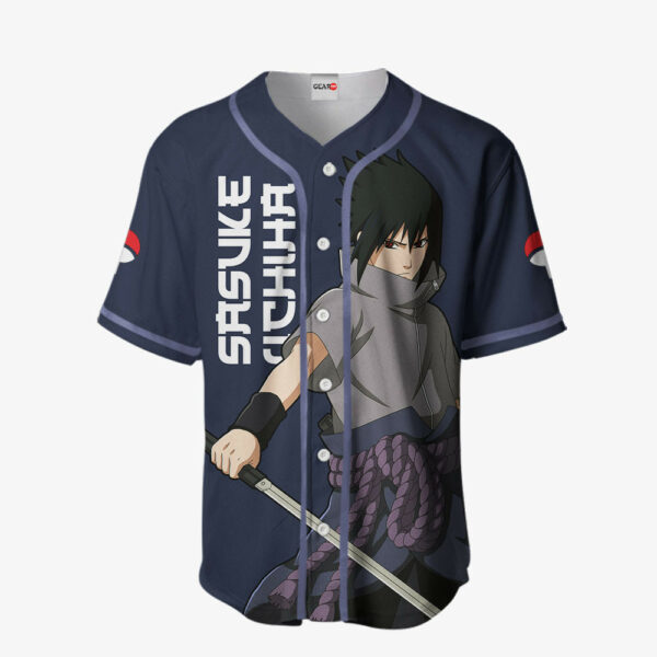 Sasuke Uchiha Jersey Shirt Custom NRT Anime Merch Clothes 2