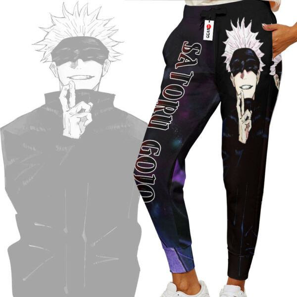 Satoru Gojo Joggers Custom Anime Jujutsu Kaisen Sweatpants 2