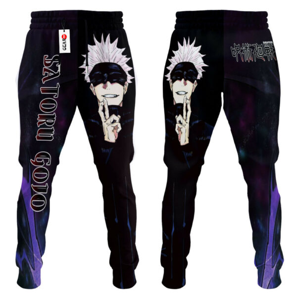 Satoru Gojo Joggers Custom Anime Jujutsu Kaisen Sweatpants 4