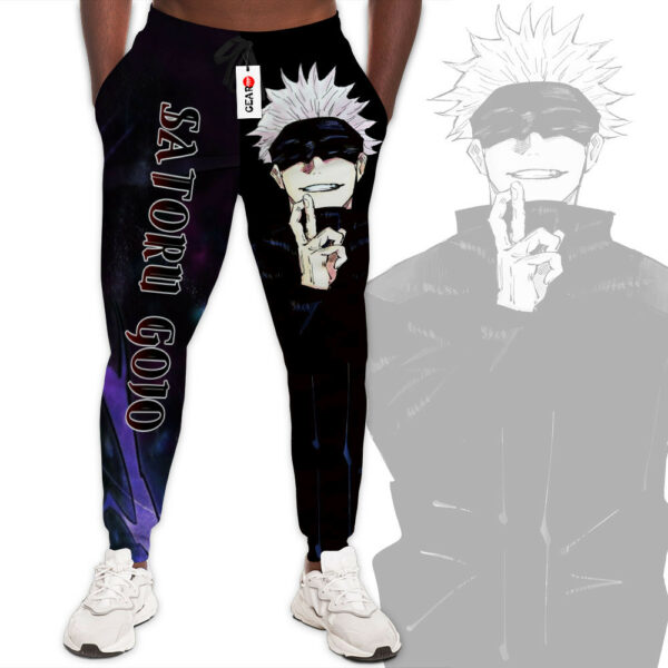 Satoru Gojo Joggers Custom Anime Jujutsu Kaisen Sweatpants 1