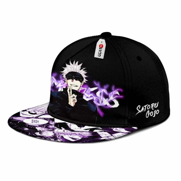 Satoru Gojou Cap Hat Jujutsu Kaisen Snapback 2