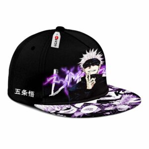 Satoru Gojou Cap Hat Jujutsu Kaisen Snapback 6