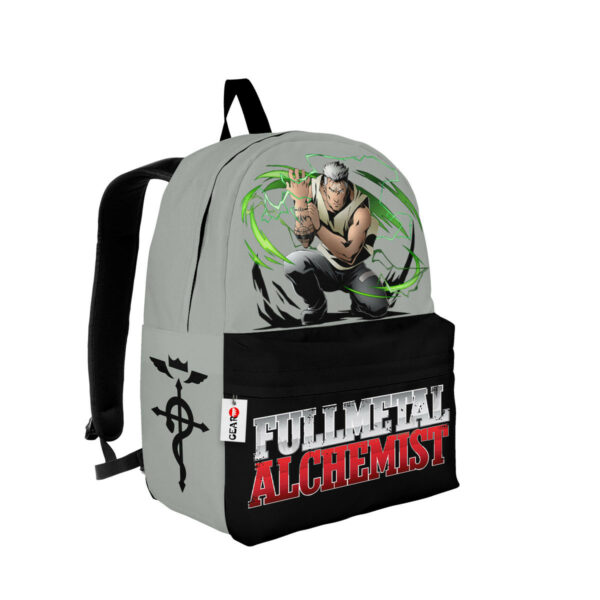 Scar Backpack Custom Anime Fullmetal Alchemist Bag for Otaku 2