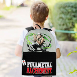 Scar Backpack Custom Anime Fullmetal Alchemist Bag for Otaku 5