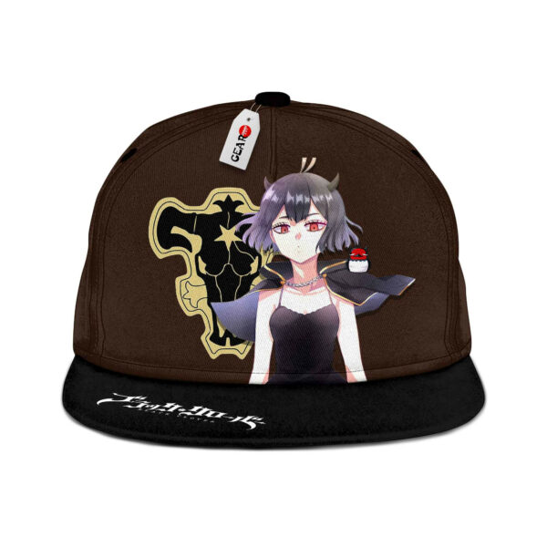 Secre Swallowtail Snapback Hat Custom Black Clover Anime Hat for Otaku 1