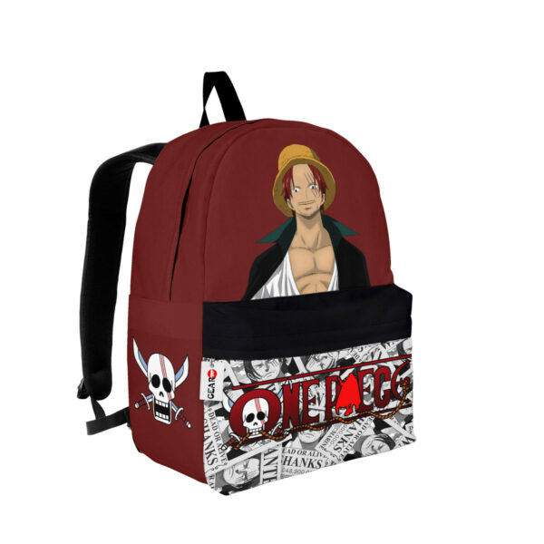 Shanks Backpack Custom OP Anime Bag for Otaku 2