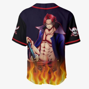 Shanks Jersey Shirt Custom OP Anime Merch Clothes for Otaku 5
