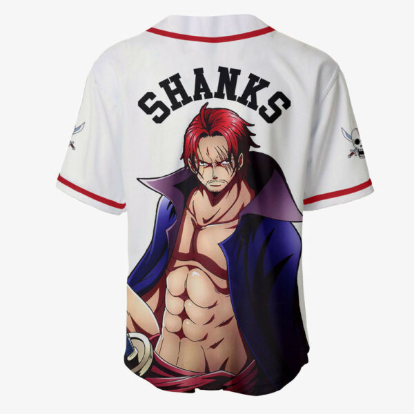 Shanks Jersey Shirt One Piece Custom Anime Merch Clothes for Otaku 3