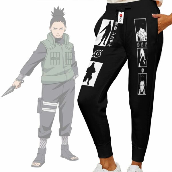 Shikamaru Jogger Pants Custom Anime NRT Sweatpants Merch 2