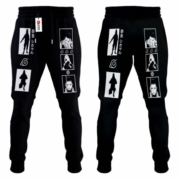 Shikamaru Jogger Pants Custom Anime NRT Sweatpants Merch 4