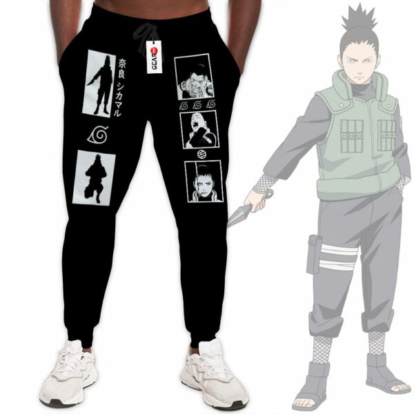 Shikamaru Jogger Pants Custom Anime NRT Sweatpants Merch 1