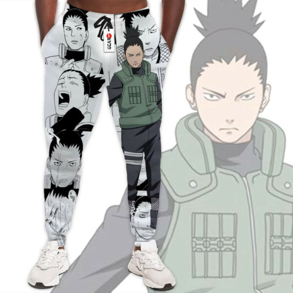 Shikamaru Nara Custom NRT Anime Jogger Pants Merch Manga Style 1