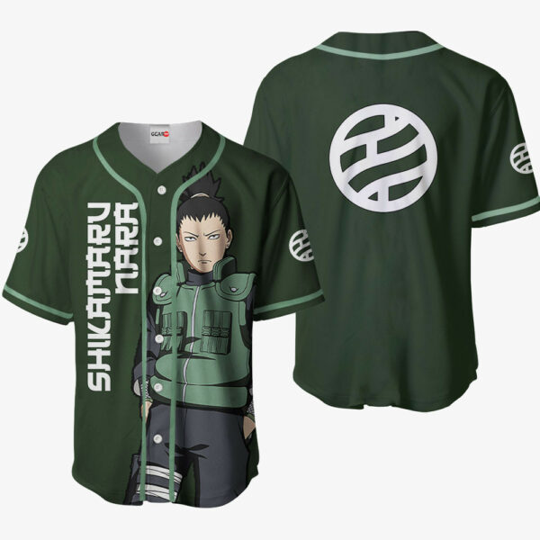 Shikamaru Nara Jersey Shirt Custom NRT Anime Merch Clothes 1