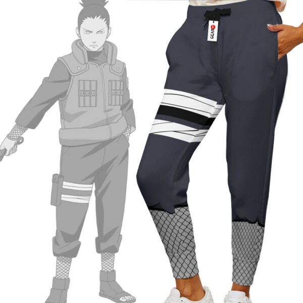 Shikamaru Nara Joggers Anime Sweatpants Custom Merch For Otaku 2