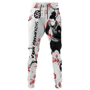 Shikamaru Nara Joggers NRT Anime Sweatpants Custom Merch Japan Style 7