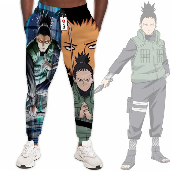 Shikamaru Sweatpants Custom Anime NRT Jogger Pants Merch 1