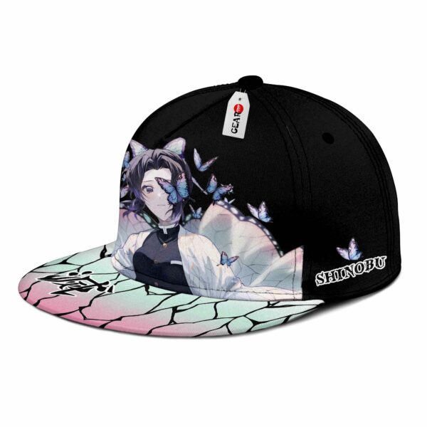 Shinobu Kocho Cap Hat Kimetsu Anime Snapback 2