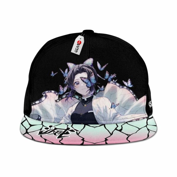 Shinobu Kocho Cap Hat Kimetsu Anime Snapback 1