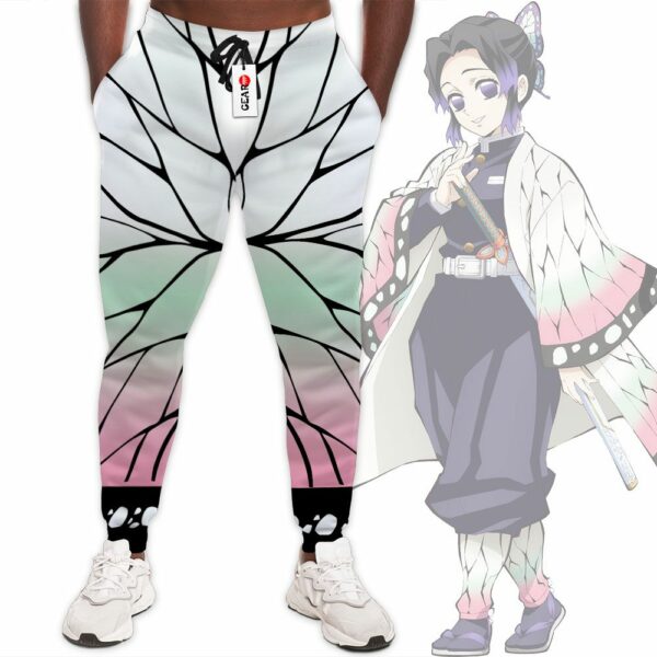 Shinobu Kocho Jogger Pants Custom Uniform Kimetsu Anime Sweatpants 2