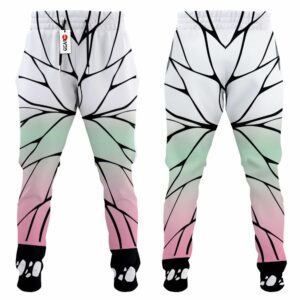 Shinobu Kocho Jogger Pants Custom Uniform Kimetsu Anime Sweatpants 6