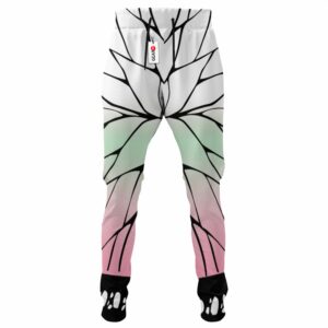 Shinobu Kocho Jogger Pants Custom Uniform Kimetsu Anime Sweatpants 7