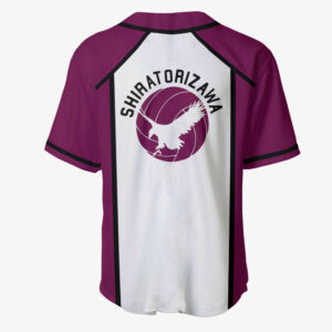 Shiratorizawa Jersey Shirt Custom Haikyuu Anime Merch Clothes 5