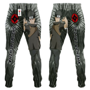 Shisui Uchiha Joggers Custom Anime Sweatpants Tie Dye Style Merch 6